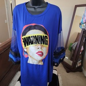 Women's plus size tunic 1XL